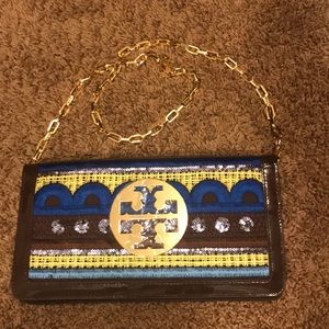 Authentic Tory Burch clutch